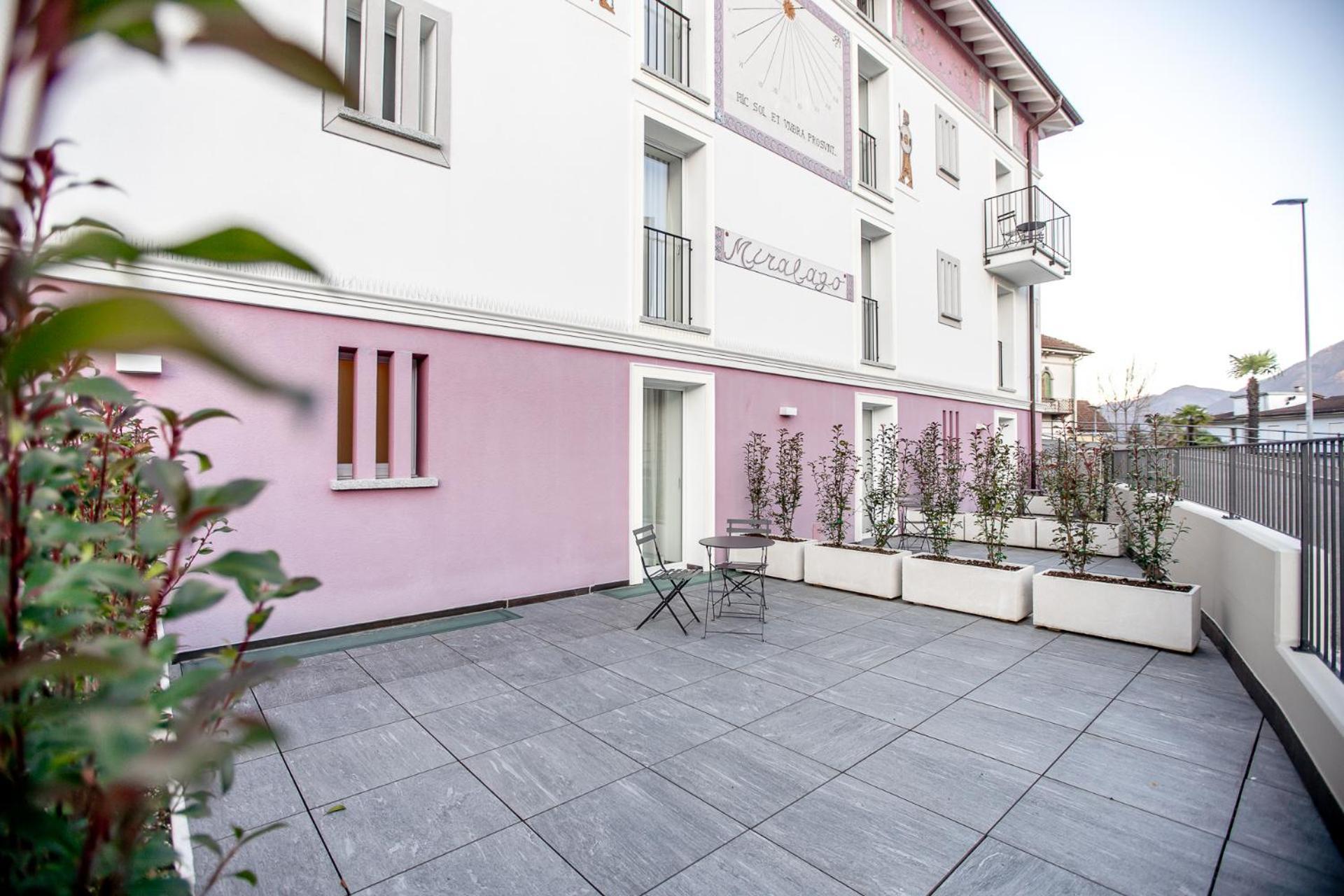 Miralago Locarno Easy Rooms Muralto Exterior photo